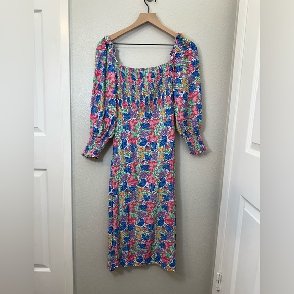 Faithfull The Brand Mathilde Jemima Floral Dress Small - Picture 7 of 12